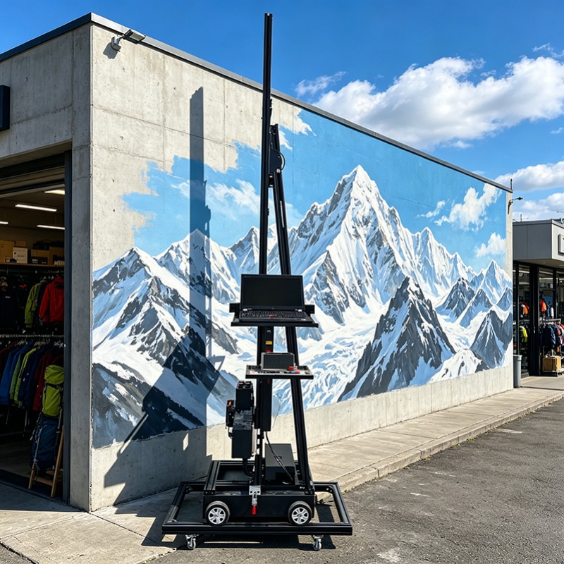Commercial Wall Printing Machine - Machine d'impression murale personnalisée, imprimante murale