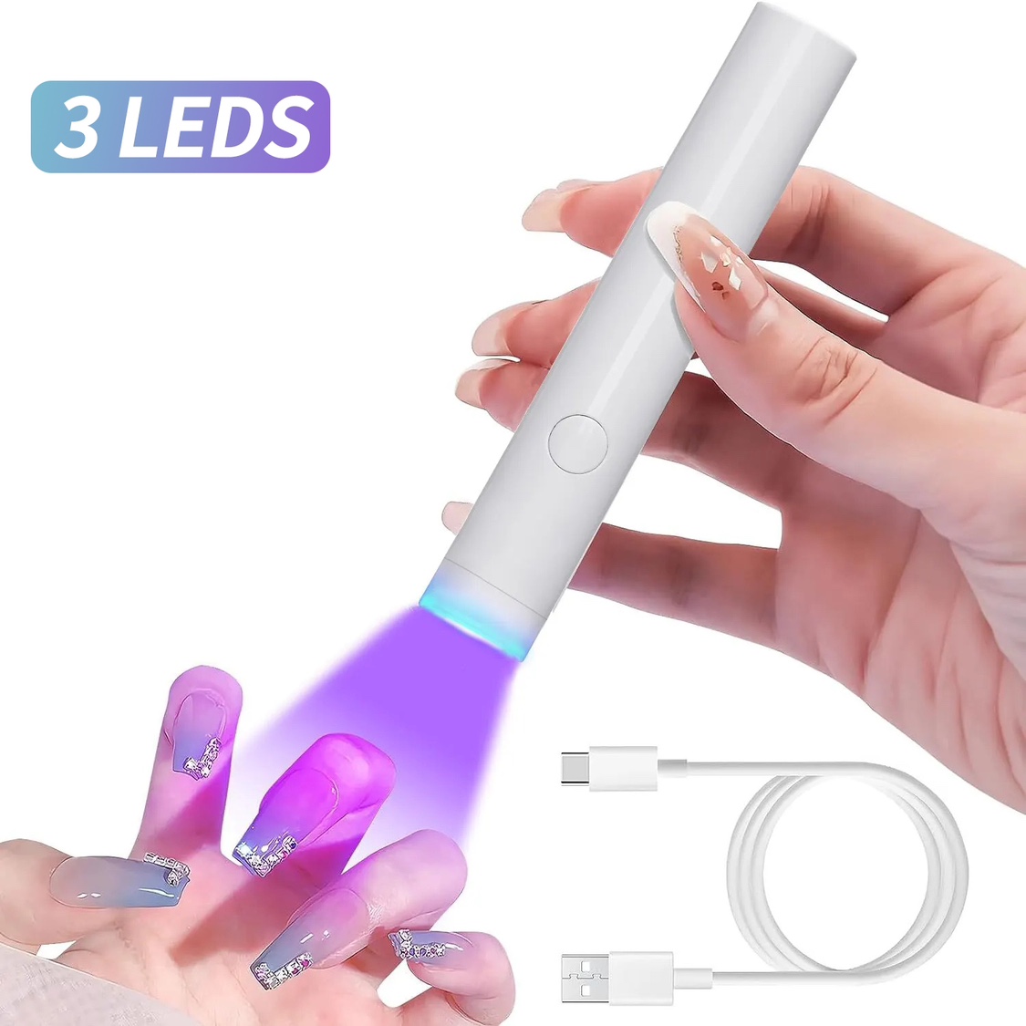 Exposure Unit Uv - Sèche-ongles rechargeable pratique, lampe UV LED
