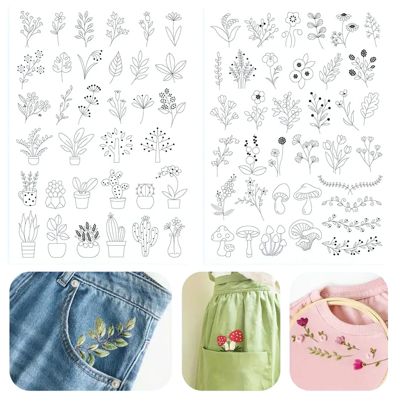 Embroidery Stabilizer Backing - Motif de broderie stabilisateur Soluble dans