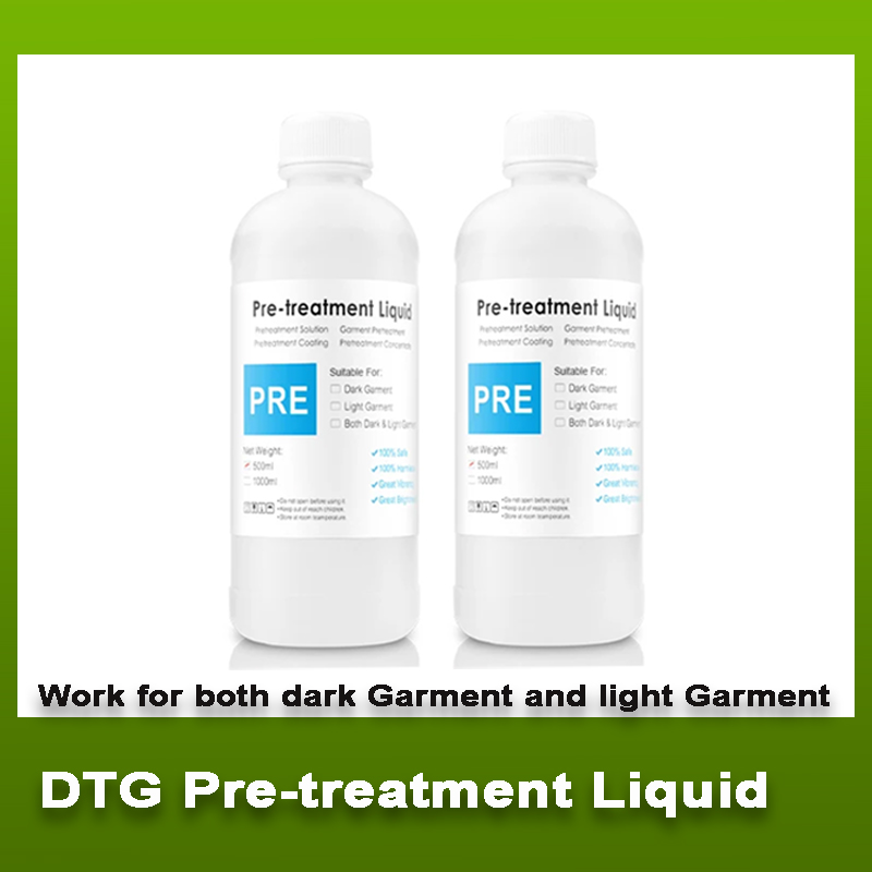 Direct To Garment Ink - Liquide de prétraitement direct sur textile