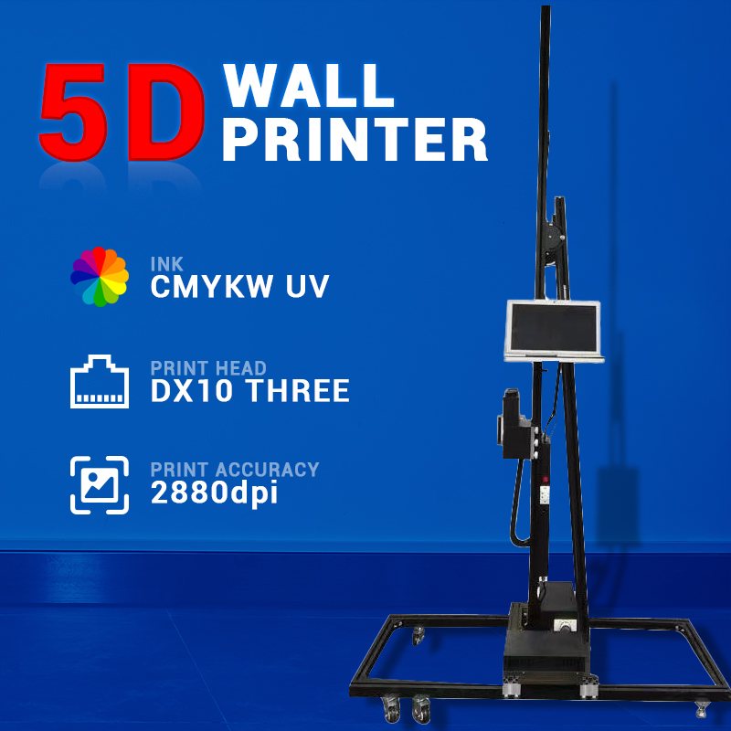 Commercial Wall Printing Machine - BK-UP600S 3D UV Machine d'impression publicitaire
