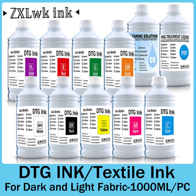 Direct To Garment Ink - Encre textile DTG pour imprimante Epson