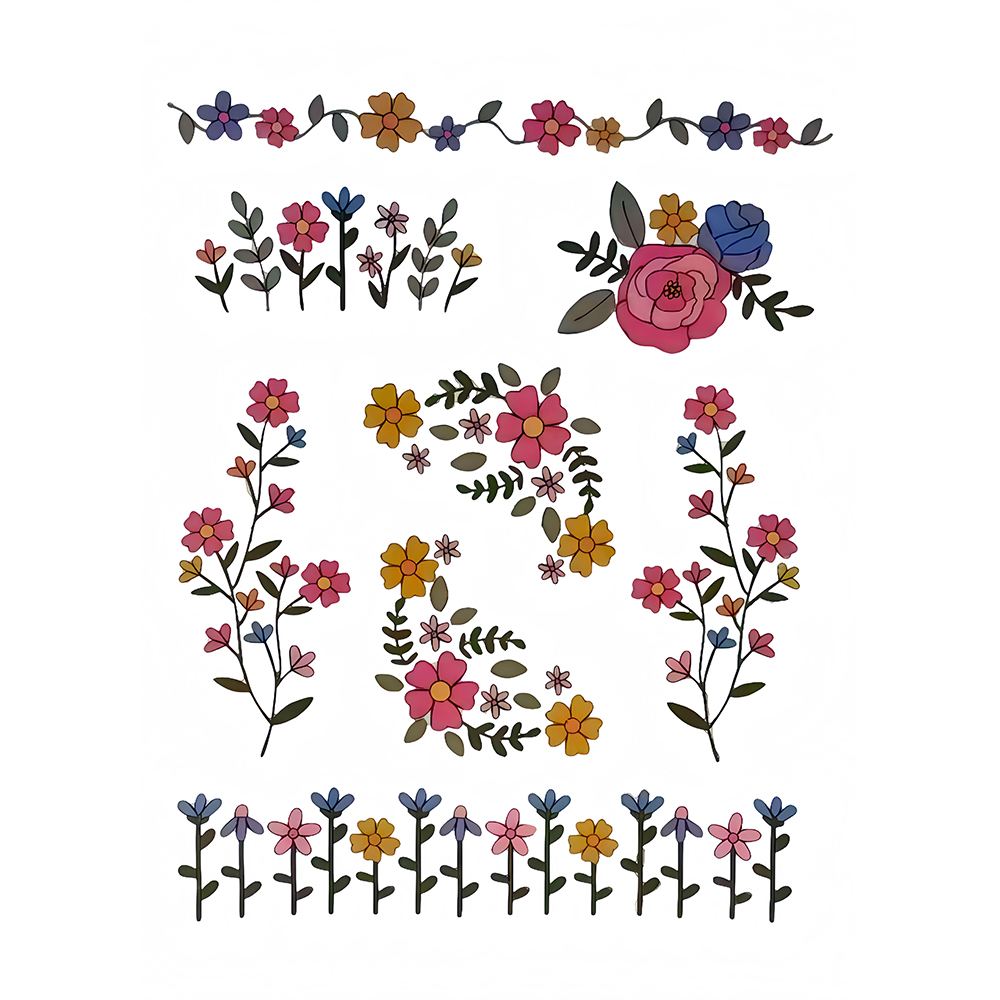 1 lot de 8 pièces graphiques c - Embroidery Stabilizer Backing avis et prix