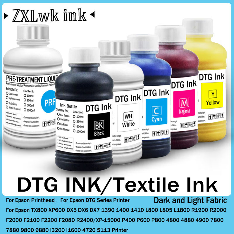 Encre DTG 250ML pour imprimant - Direct To Garment Ink avis et prix