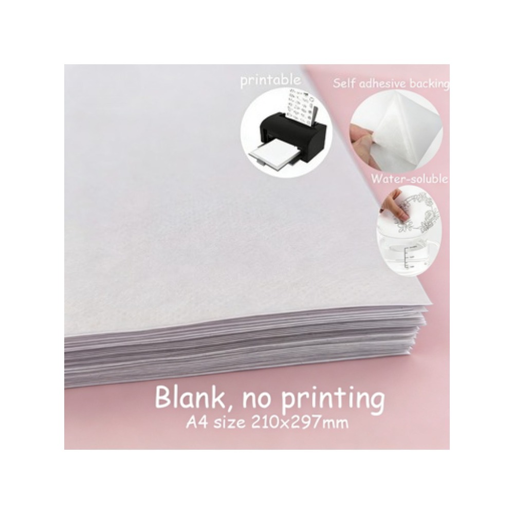 5 feuilles A4 autocollantes im - Embroidery Stabilizer Backing avis et prix