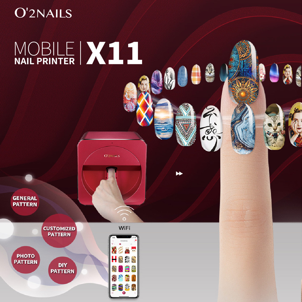 O2nails – imprimante Mobile X1 - Commercial Nail Printing Machine avis et prix