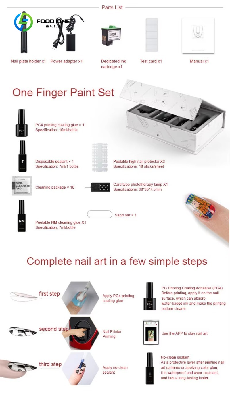 Imprimante numérique 3D tout-e - Commercial Nail Printing Machine avis et prix