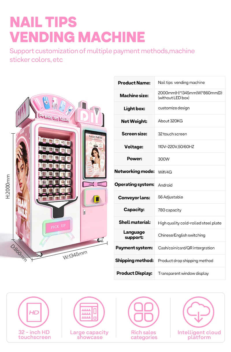 Distributeur automatique de ve - Commercial Nail Printing Machine avis et prix