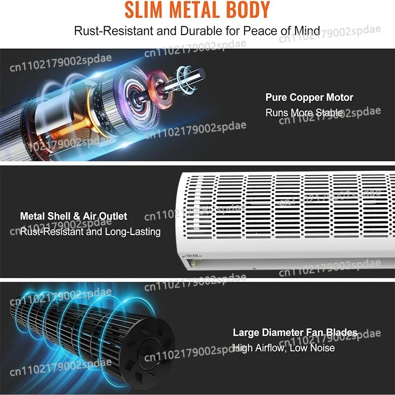 Rideau d'air commercial mural  - Commercial Wall Printing Machine avis et prix